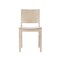 Emma and Oliver Spencer Set of 2 Dining Chairs with Curved Backrests and Solid Wood Constructions